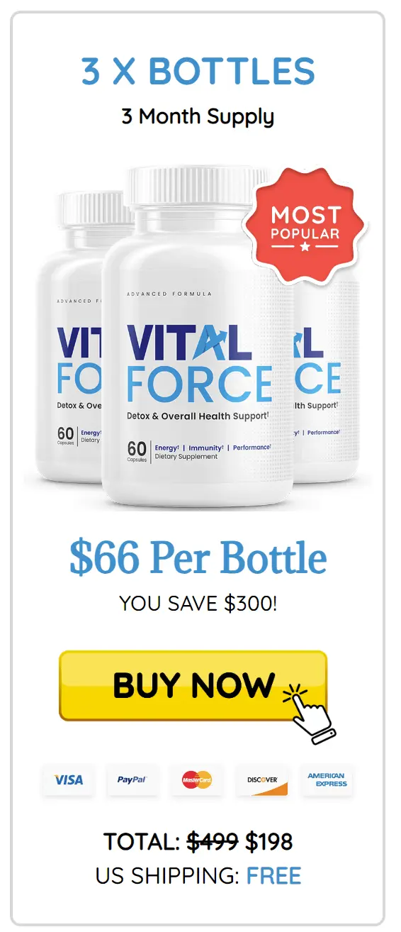 Vital Force 3 Bottles